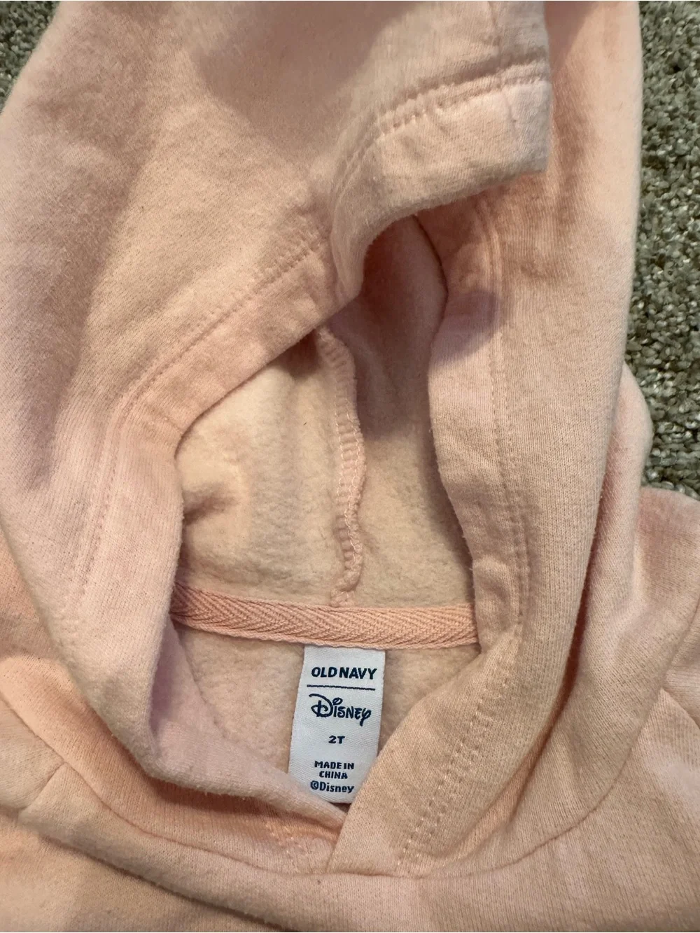 Old Navy Pink Minnie Mouse Hooded Pullover for Kids